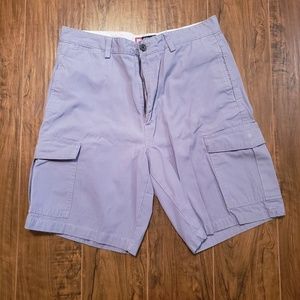 Mens cargo shorts.